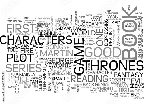 A SONG OF ICE AND FIRE A GAME OF THRONES TEXT WORD CLOUD CONCEPT