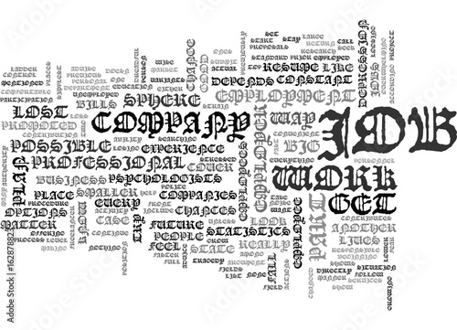 ACTIVITY PLAN FOR THOSE WHO LOST THEIR JOBS TEXT WORD CLOUD CONCEPT