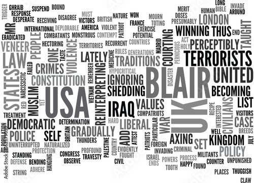 ADD ME TO THE LIST MR BLAIR TEXT WORD CLOUD CONCEPT