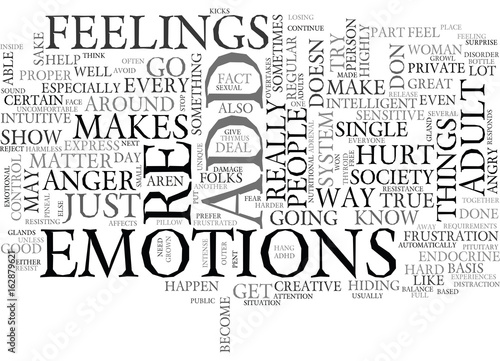 ADULT ADD CONTROL YOUR OUTER LIMITS TEXT WORD CLOUD CONCEPT