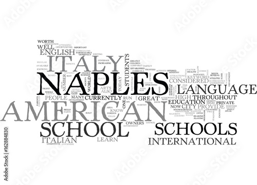 Billede på lærred AMERICAN SADDLEBRED TEXT WORD CLOUD CONCEPT