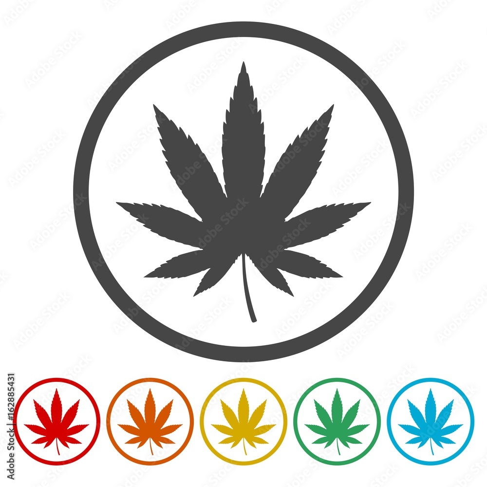 Marijuana Icons set