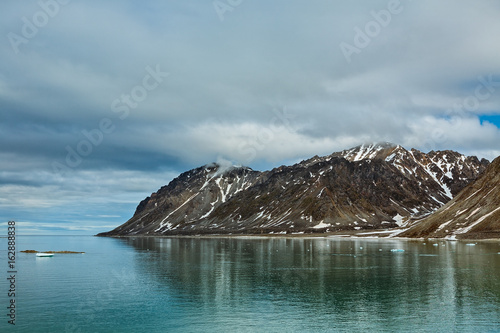 Magdalenafjord in Svalbard islands, Norway © luigimorbidelli