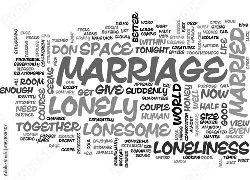 ARE YOU MARRIED YET LONESOME TONIGHT TEXT WORD CLOUD CONCEPT