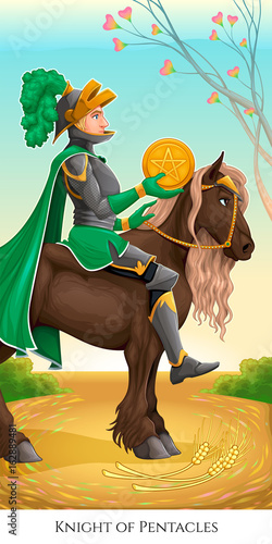 Knight of pentacles
