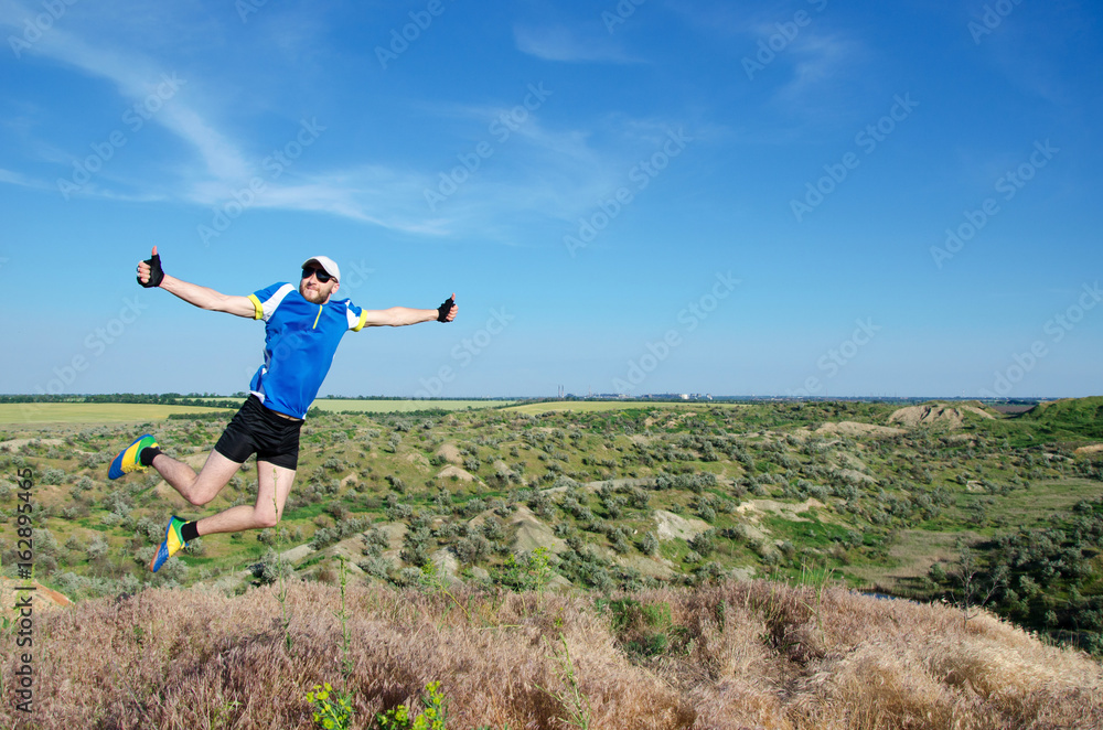 guy in the jump