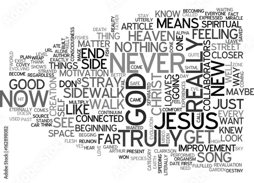 BECAUSE OF YOU TEXT WORD CLOUD CONCEPT