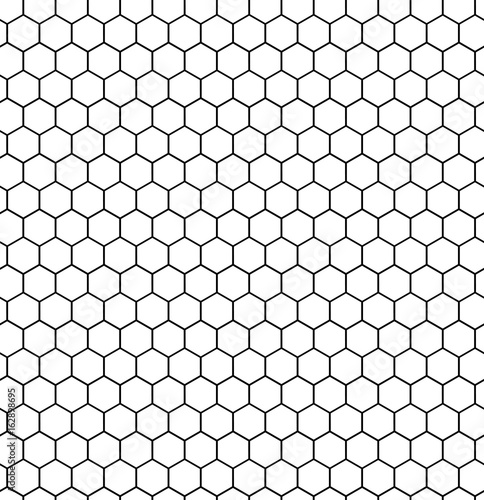 Honeycomb seamless illustration