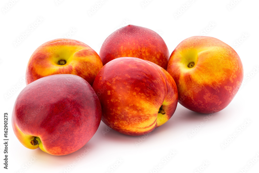 Peach. Fruit with isolated on white background. Peach. Fruit with isolated on white background.