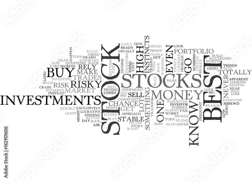 BEST STOCK TEXT WORD CLOUD CONCEPT