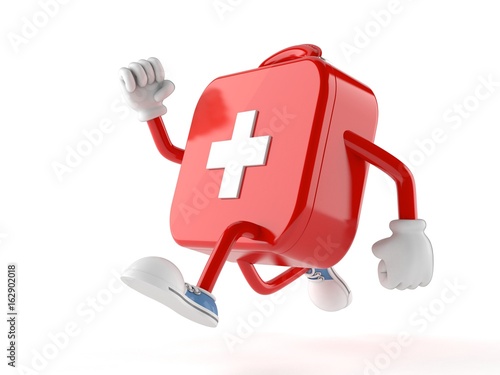 First aid kit character