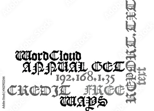 WAYS TO GET YOUR FREE ANNUAL CREDIT REPORT TEXT WORD CLOUD CONCEPT