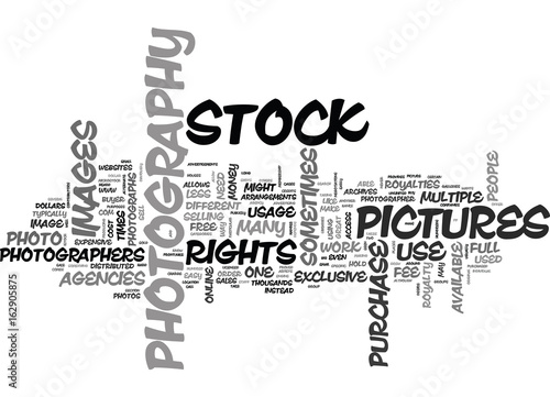 WHAT DO YOU KNOW ABOUT STOCK PHOTOGRAPHY TEXT WORD CLOUD CONCEPT