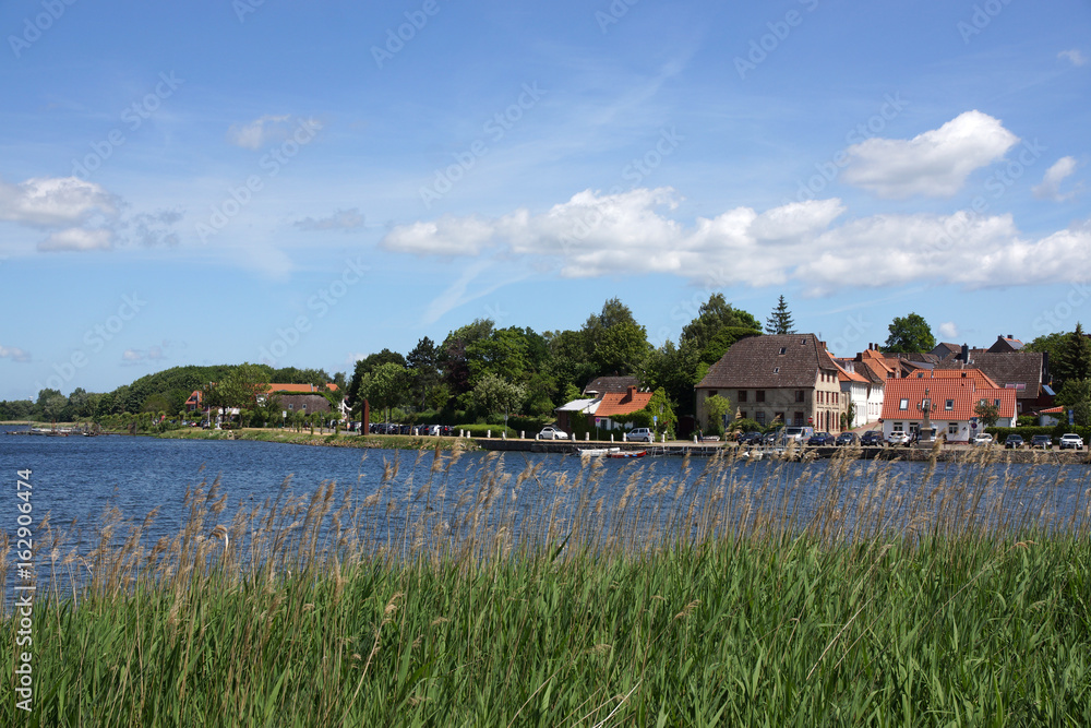 Binnensee in Neustadt in Holstein, Schleswig-Holstein Binnensee in Neustadt in Holstein, Schleswig-Holstein