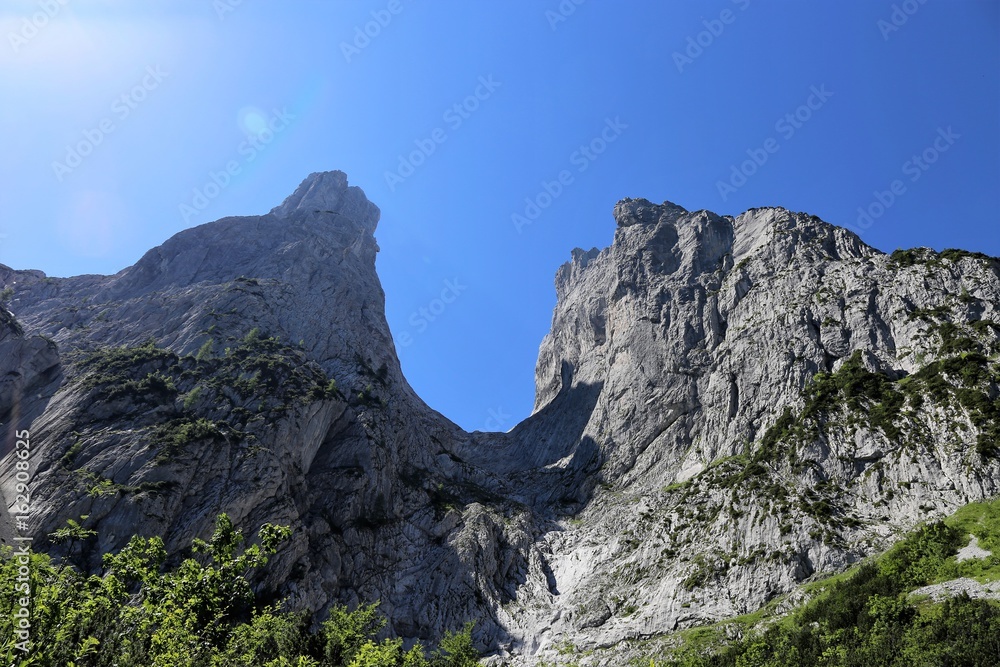 Unterwegs im Kaisergebirge (Wilder Kaiser), Tirol Unterwegs im Kaisergebirge (Wilder Kaiser), Tirol