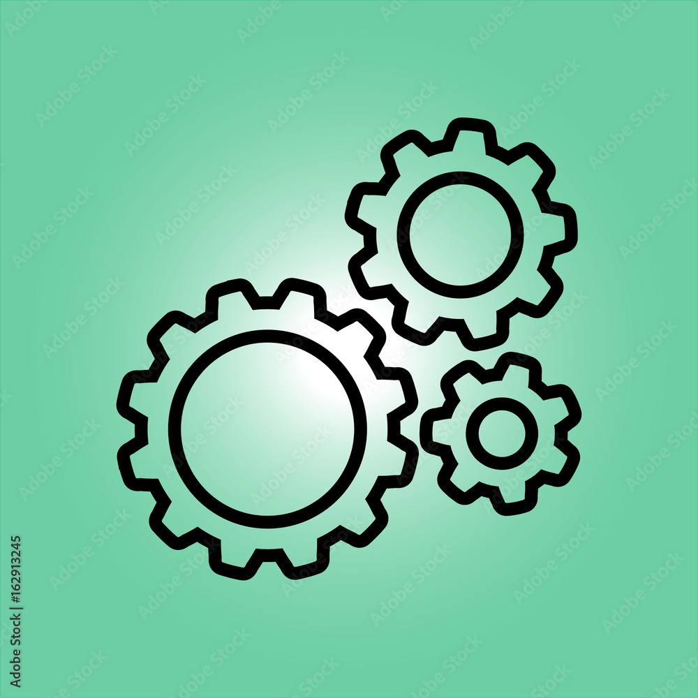 Icon of gears.
The development and management of business processes. Icon of gears.
The development and management of business processes.