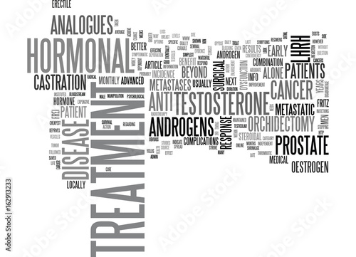 WHAT S THE TREATMENT S OF PROSTATE CANCER TEXT WORD CLOUD CONCEPT