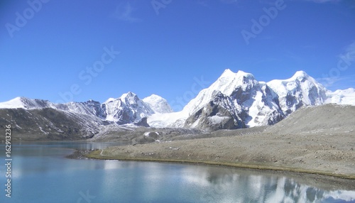 ......Gurudongmar lake at North Sikkim