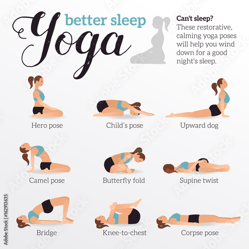 5 Yoga Poses to Help You Sleep Better  YouTube