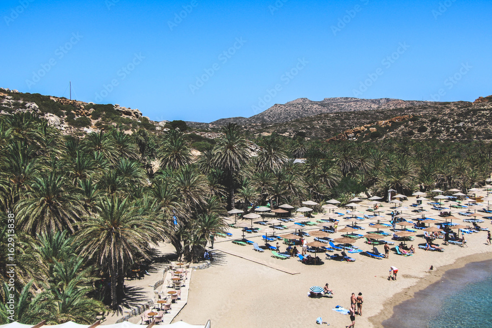 Obraz premium Palm Beach, Crete