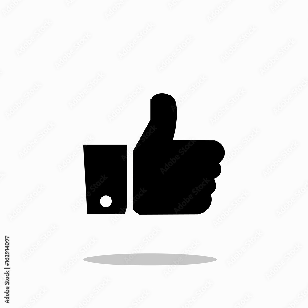 Like Icon in trendy flat style isolated on background. Like symbol for your web site design, logo, app, UI. Vector illustration, EPS10. Like Icon in trendy flat style isolated on background. Like symbol for your web site design, logo, app, UI. Vector illustration, EPS10.