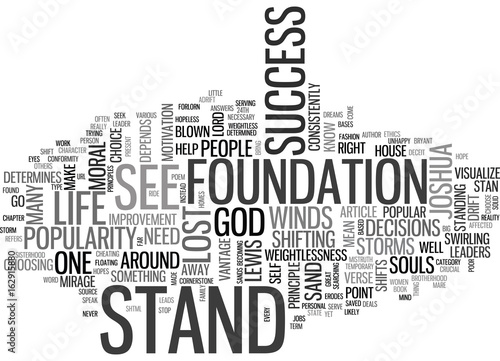 WHAT TYPE OF LEADER YOU ARE PRESENT FUTURE DEPENDS ON WHERE YOU STAND TEXT WORD CLOUD CONCEPT