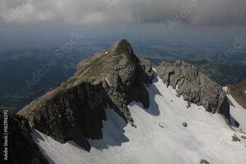 Mount Girenspitz in summer. photo