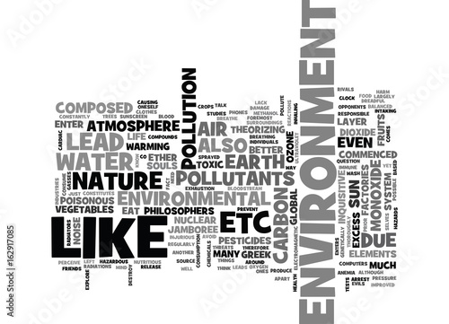 WHAT YOU NEED TO KNOW ABOUT ENVIRONMENTAL THREATS TEXT WORD CLOUD CONCEPT