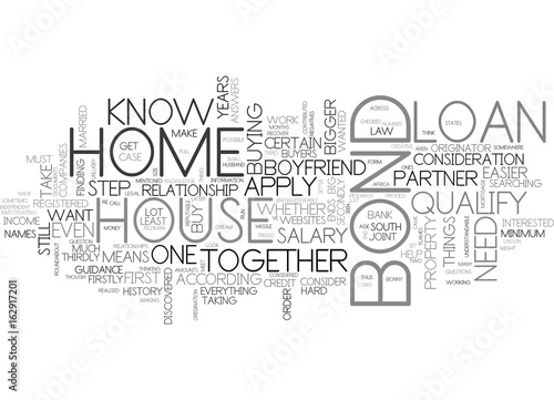 WHAT YOU NEED TO KNOW ABOUT HOME LOANS TEXT WORD CLOUD CONCEPT