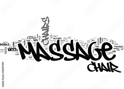 WHAT YOU NEED TO KNOW BEFORE YOU BUY A MASSAGE CHAIR TEXT WORD CLOUD CONCEPT