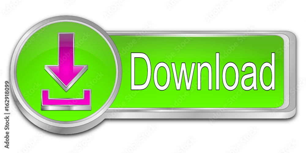 Download button - 3D illustration Download button - 3D illustration