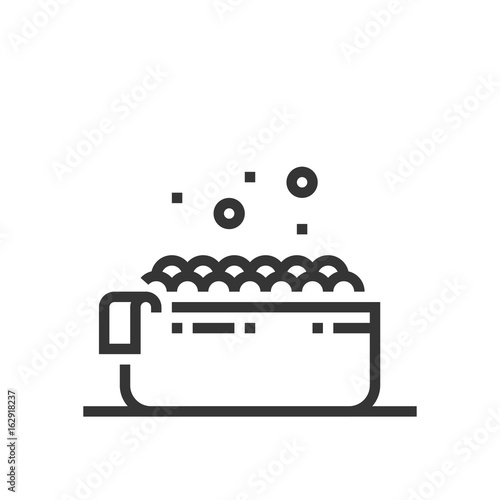 Bath tub icon