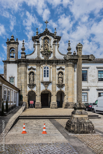 Convent of Saint Anthony of Capuchin (Santo Antonio dos Capuchos Conventin, now the museum) dates to the beginning of the 17th century. Guimaraes, Portugal. photo