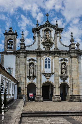 Convent of Saint Anthony of Capuchin (Santo Antonio dos Capuchos Conventin, now the museum) dates to the beginning of the 17th century. Guimaraes, Portugal. photo