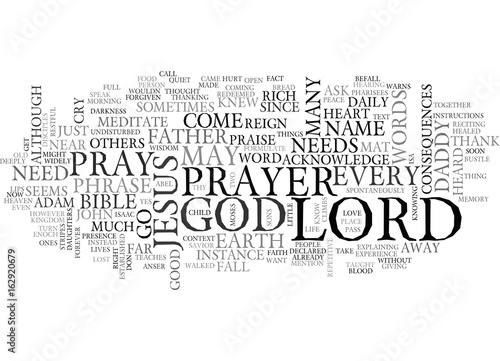 WHERE ARE YOU LORD TEXT WORD CLOUD CONCEPT