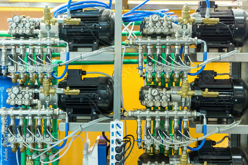 Air line, compressors for pneumatic instrument