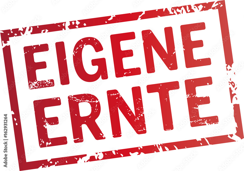 Stempel Eigene Ernte
