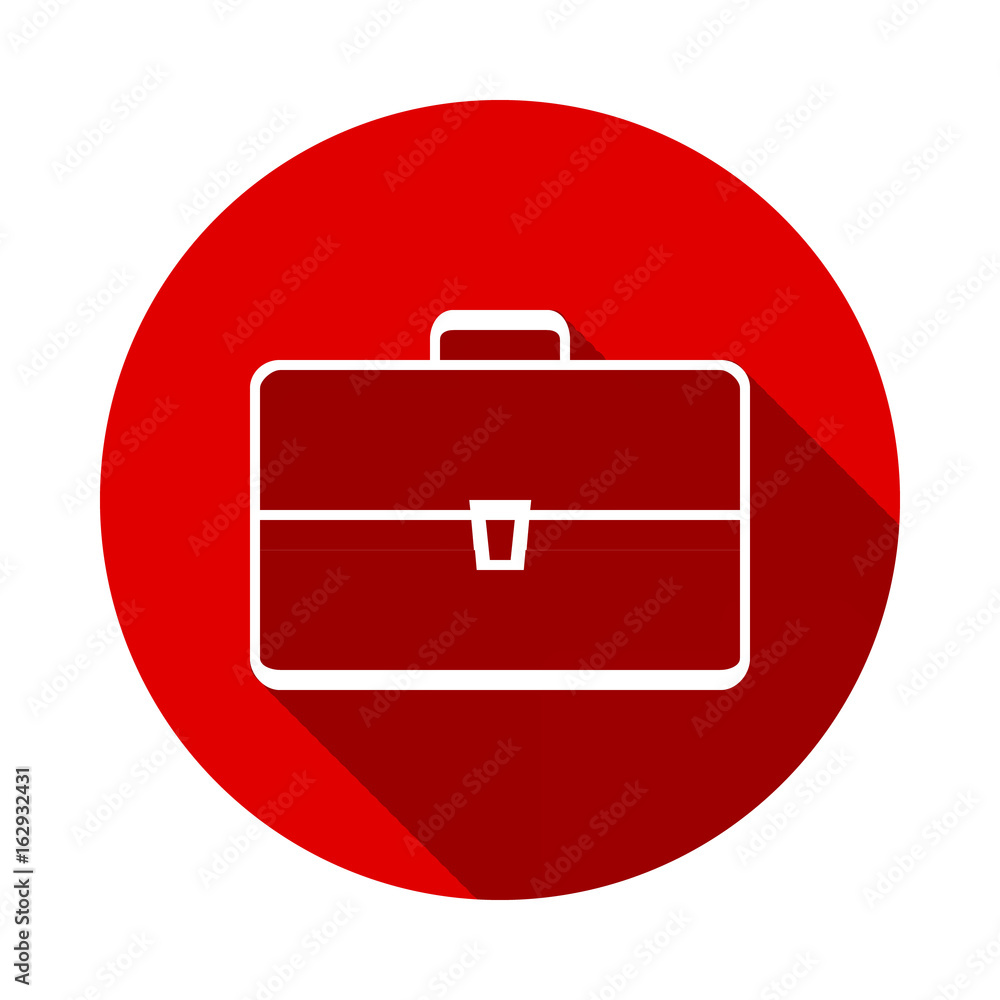 Briefcase icon, vector illustration. Flat design style Briefcase icon, vector illustration. Flat design style