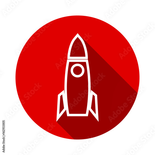 line rocket Icon