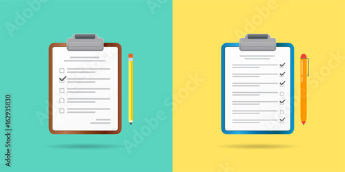 Set of Vector Paper Document Icons. Can be used as Logo.