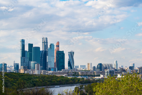 Moscow business center district