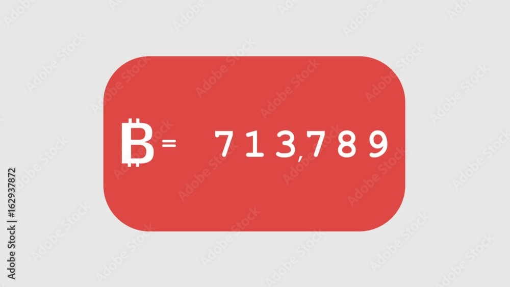 Million Bitcoins counter animation.Number counter motion graphic background.Business and Finance footage concept Million Bitcoins counter animation.Number counter motion graphic background.Business and Finance footage concept