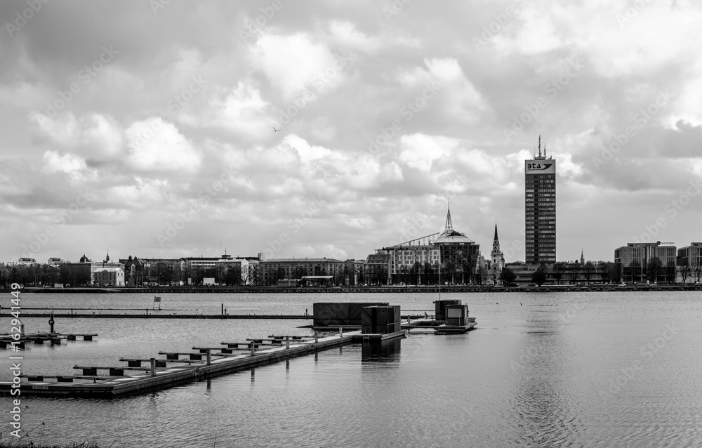 Fototapeta premium Skyline Riga
