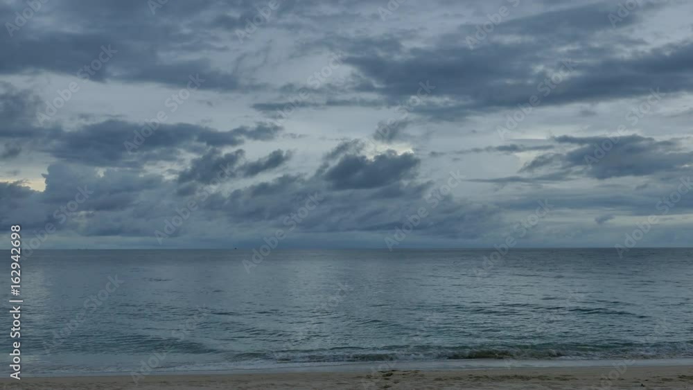 Beachside and blue sky clouds. Beachside and blue sky clouds.