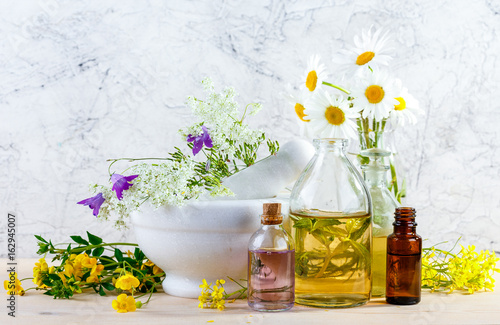 Essential oils and wild flowers