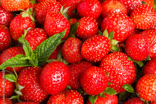 Fresh Strawberry toned Background