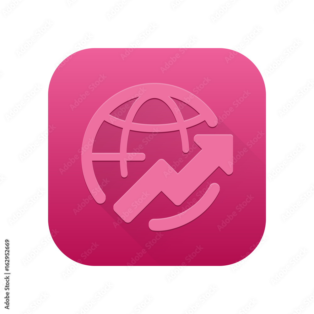 Matte Long Shadow App-Icon Matte Long Shadow App-Icon