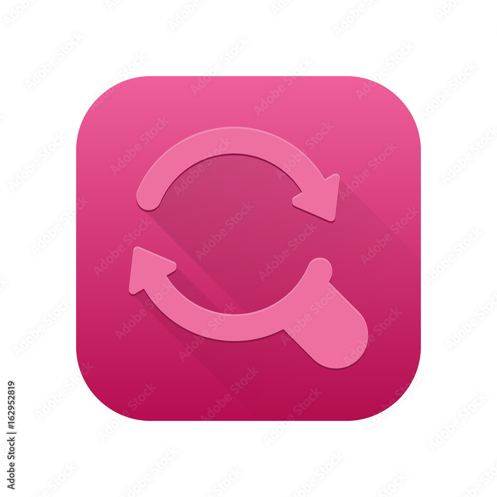 Matte Long Shadow App-Icon Matte Long Shadow App-Icon