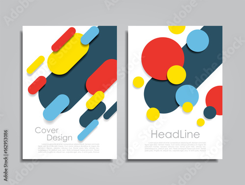 Design brochure layout. Vector illustration.