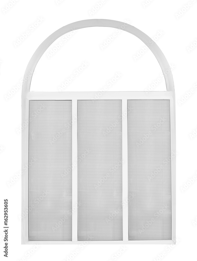 Plastic window with jalousie Plastic window with jalousie